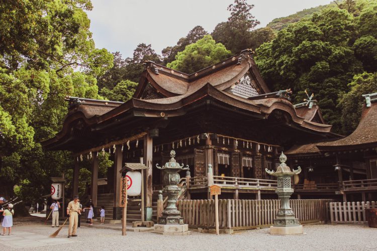 香川県の金刀比羅宮の本殿