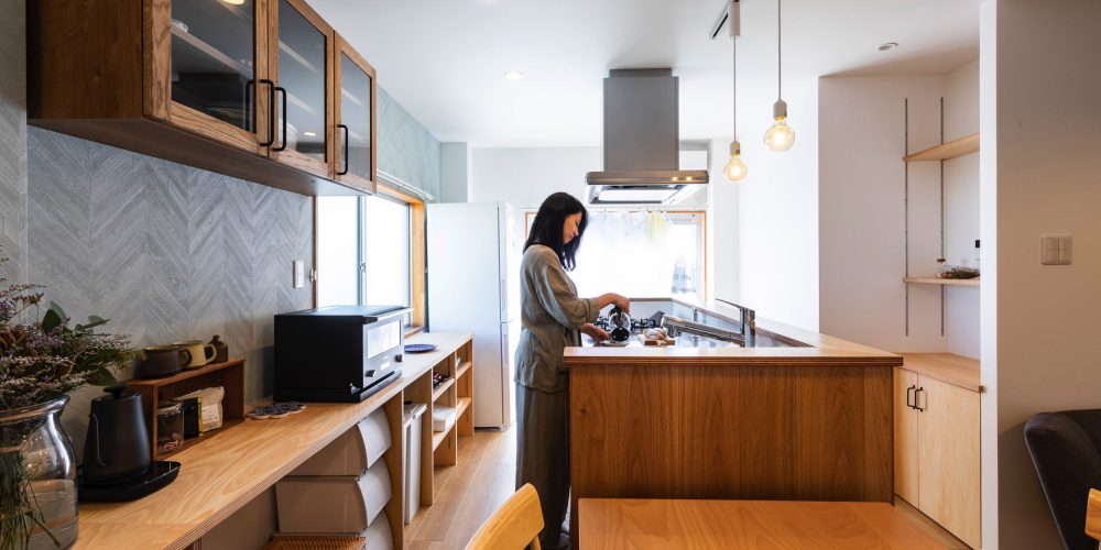 大垣市の賃貸リノベーション・リフォーム事例のキッチン
