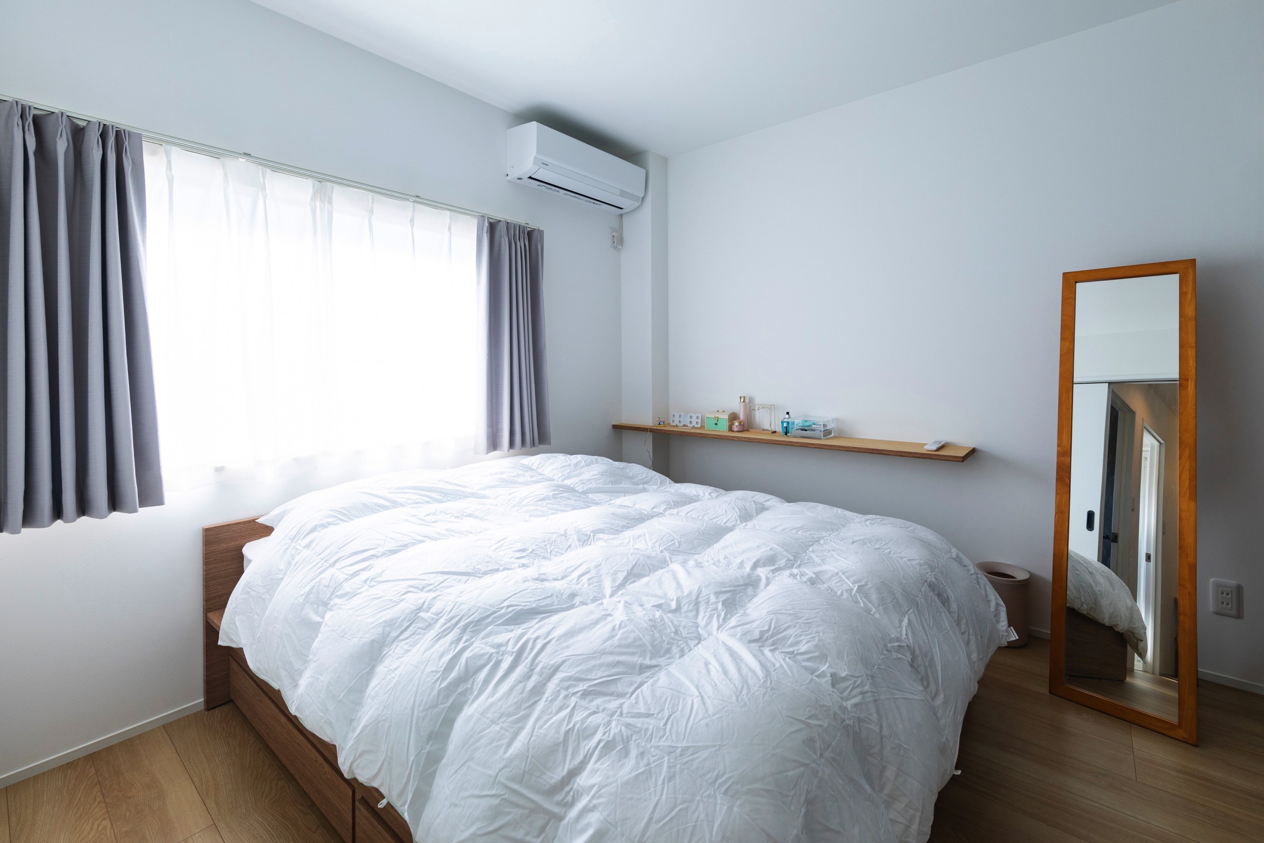 大垣市の賃貸リノベーション・リフォーム事例の寝室